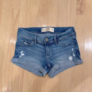 hollister low rise short shorts